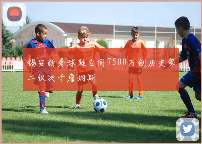 锡安新秀球鞋合同7500万创历史第二仅次于詹姆斯