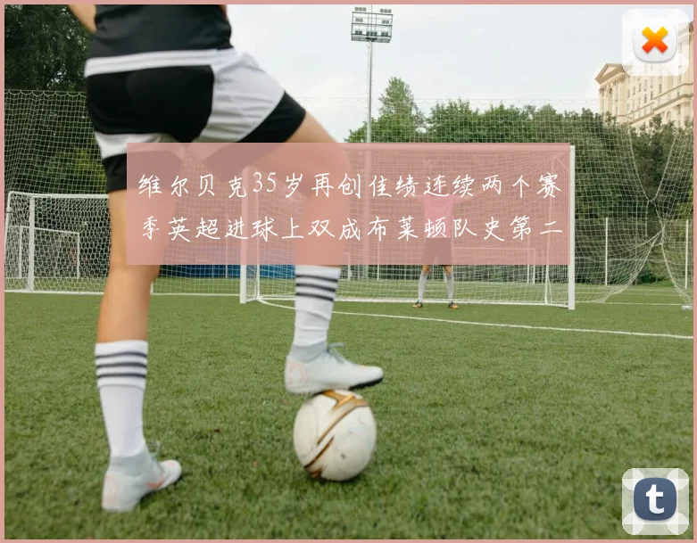 维尔贝克35岁再创佳绩连续两个赛季英超进球上双成布莱顿队史第二人